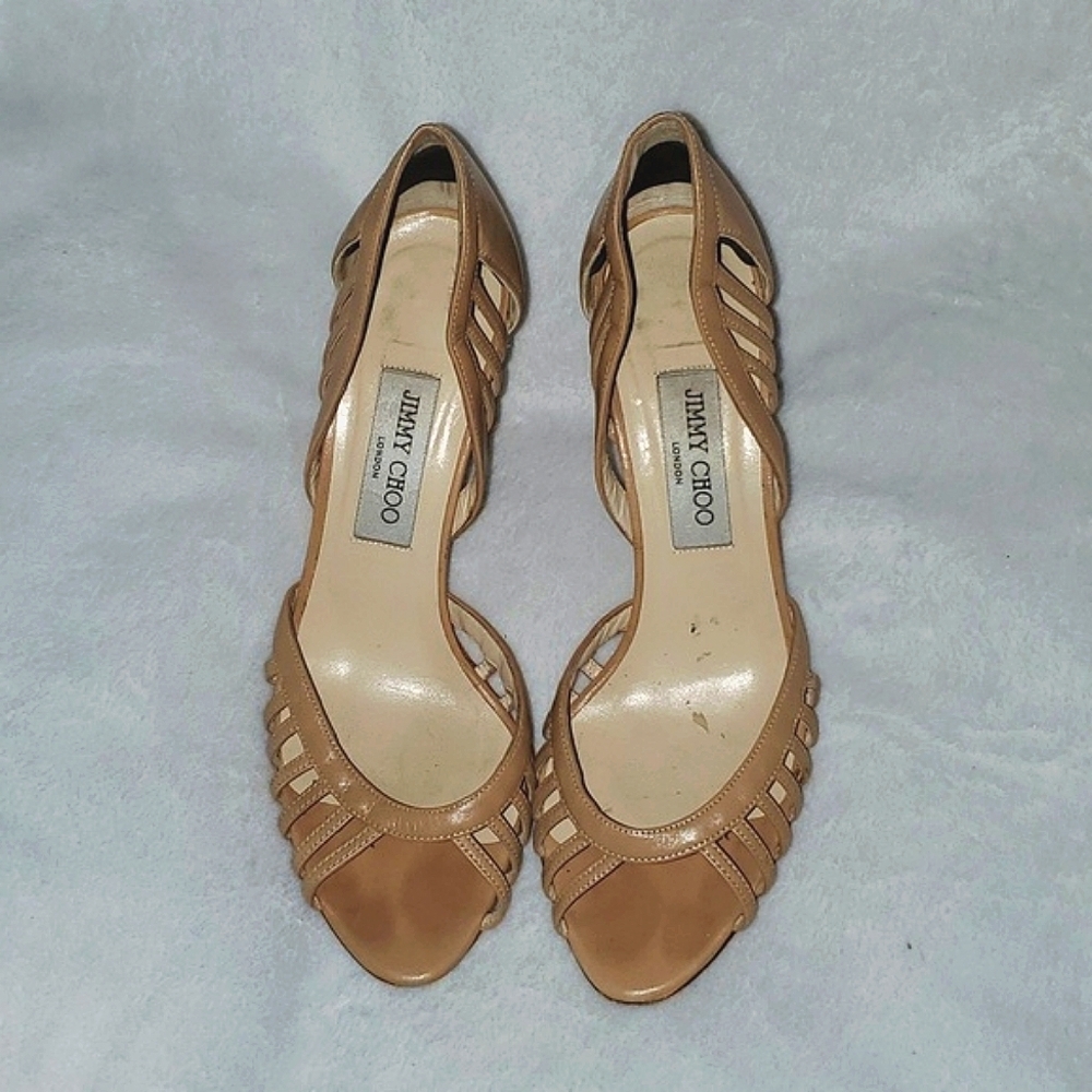 Jimmy Choo Peep Toe Sandals Size 39